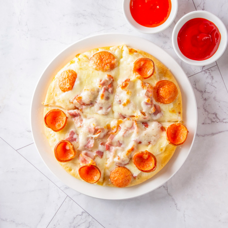 Pizza thịt xông khói